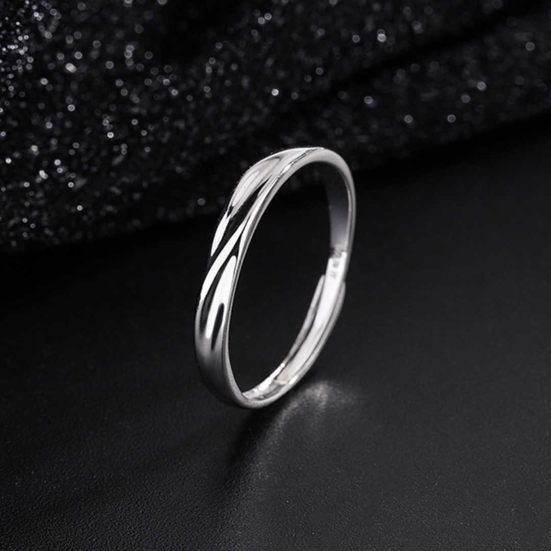 999 silver couple Ring